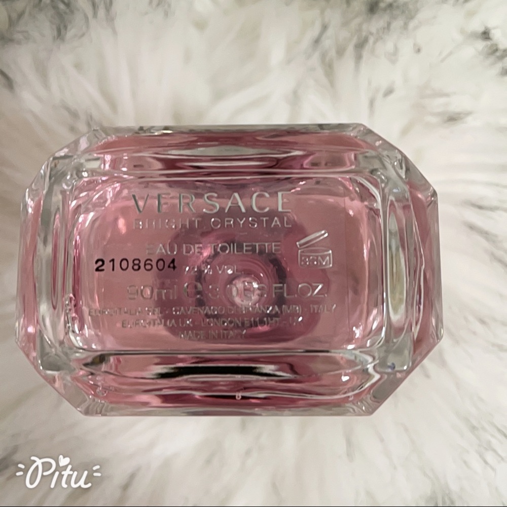 VERSACE GIFT SET - BRIGHT CRYSTAL PERFUME/ SUMMER BACKPACK- limited edition - Picture 14 of 15